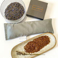 Load image into Gallery viewer, Mulberry Silk Aromatherapy Eye Pillow
