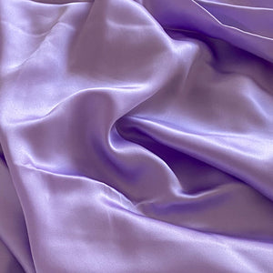 Lilac maxi silk scrunchie