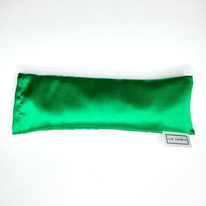 Green Silk Eye Pillow