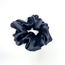 Load image into Gallery viewer, Extra Large Black Silk Scrunchie
