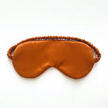 Load image into Gallery viewer, Mulberry Silk Sleep Mask Copper
