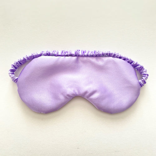 Lavender Mulberry Silk Eye Mask UK