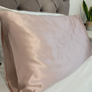 Blush Pink Mulberry Silk Pillowcases UK