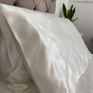 White Mulberry Silk Pillowcases UK 