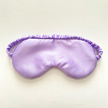 Load image into Gallery viewer, Lavender Mulberry Silk Eye Mask UK
