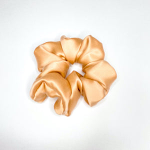 Rose Gold maxi Silk Scrunchie